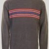 Grey Fairisle & Rib Jumper
