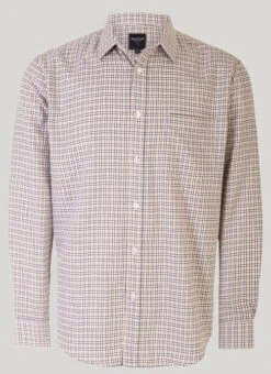 Yellow Long Sleeve Check Shirt