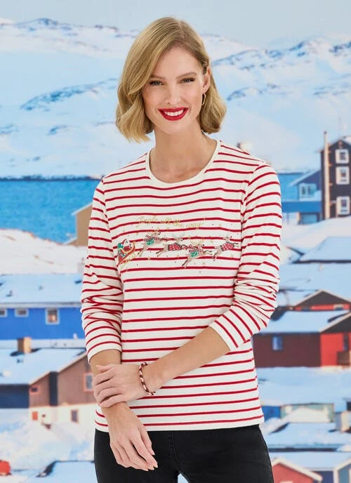 Red Stripe Top 1 Red Stripe Top