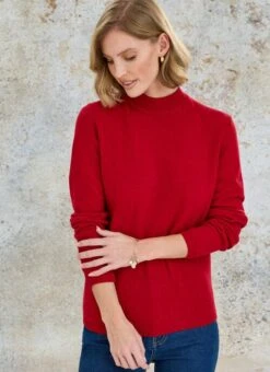 Merino Wool Turtle Neck Jumper