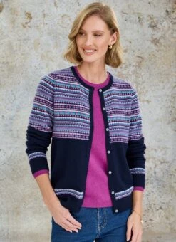 Cashmere Fairisle Cardigan