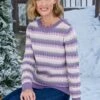 Lilac Stripe Jumper