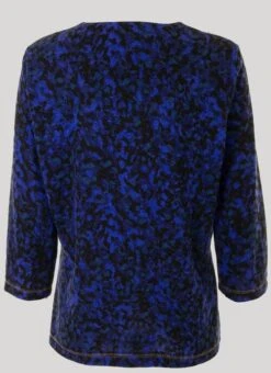 Navy Printed Top 5 Navy Printed Top -Outlet The Wardrobe Edit Store 44752pvs 825d5ee2ada20d7