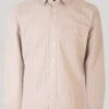 Beige Long Sleeve Check Shirt
