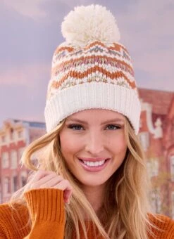 Sparkle Fair Isle Hat