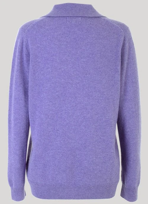 Lilac Cashmere Jumper 3 Lilac Cashmere Jumper - Image 3
