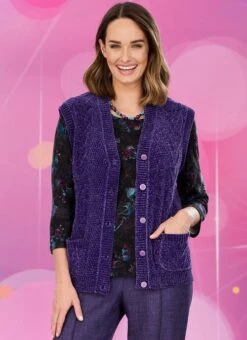 Purple Waistcoat