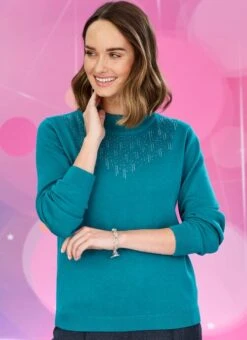 Teal Jumper