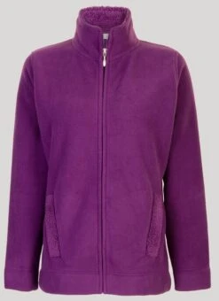Purple Fleece Jacket
