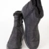Black Quilted Boot