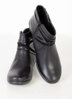 Black Buckle Boot