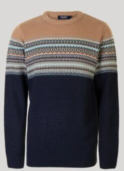 Navy Fairisle Jumper