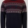 Blue Reindeer Yoke Jumper