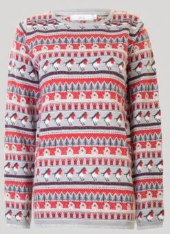 Grey Fairisle Jumper