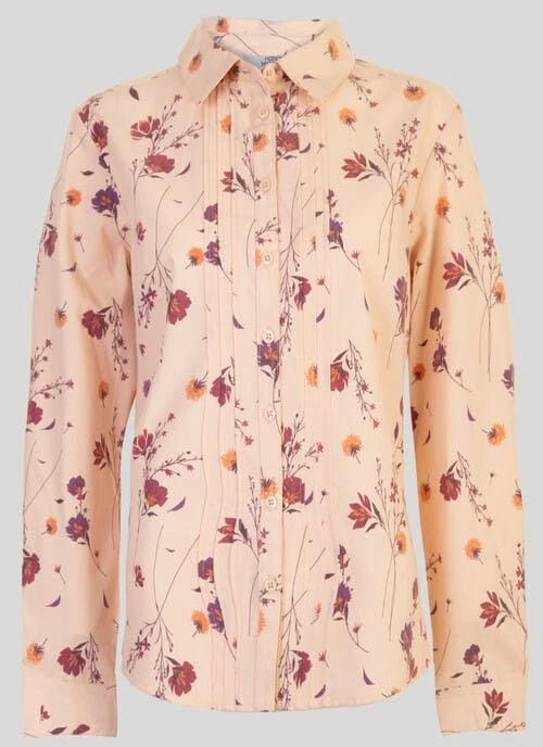 Ivory Print Blouse -Outlet The Wardrobe Edit Store 45686pvs f5df0978c164da1