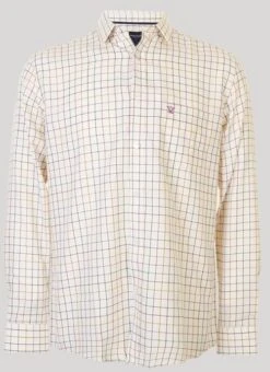 Purple Long Sleeve Check Shirt