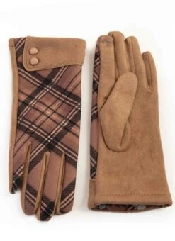 Faux Moleskin Tartan Gloves 6 Faux Moleskin Tartan Gloves -Outlet The Wardrobe Edit Store 9553pvs 1e5b4622f7cf614