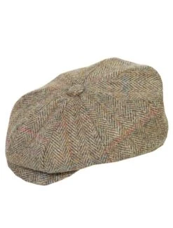 HARRIS TWEED Panel Cap