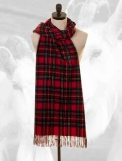 Cashmere Check Stole